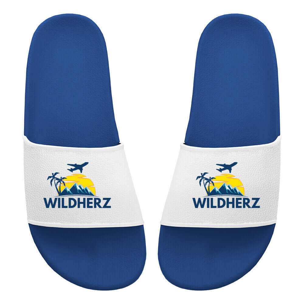 Leichte Badelatschen Wildherz aus robustem PVC für Strand und Freizeit